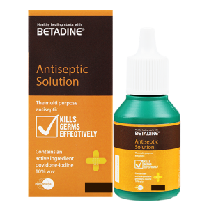 BETADINE Antiseptic Solution 10% ( Povidone Iodine ) 120 ml